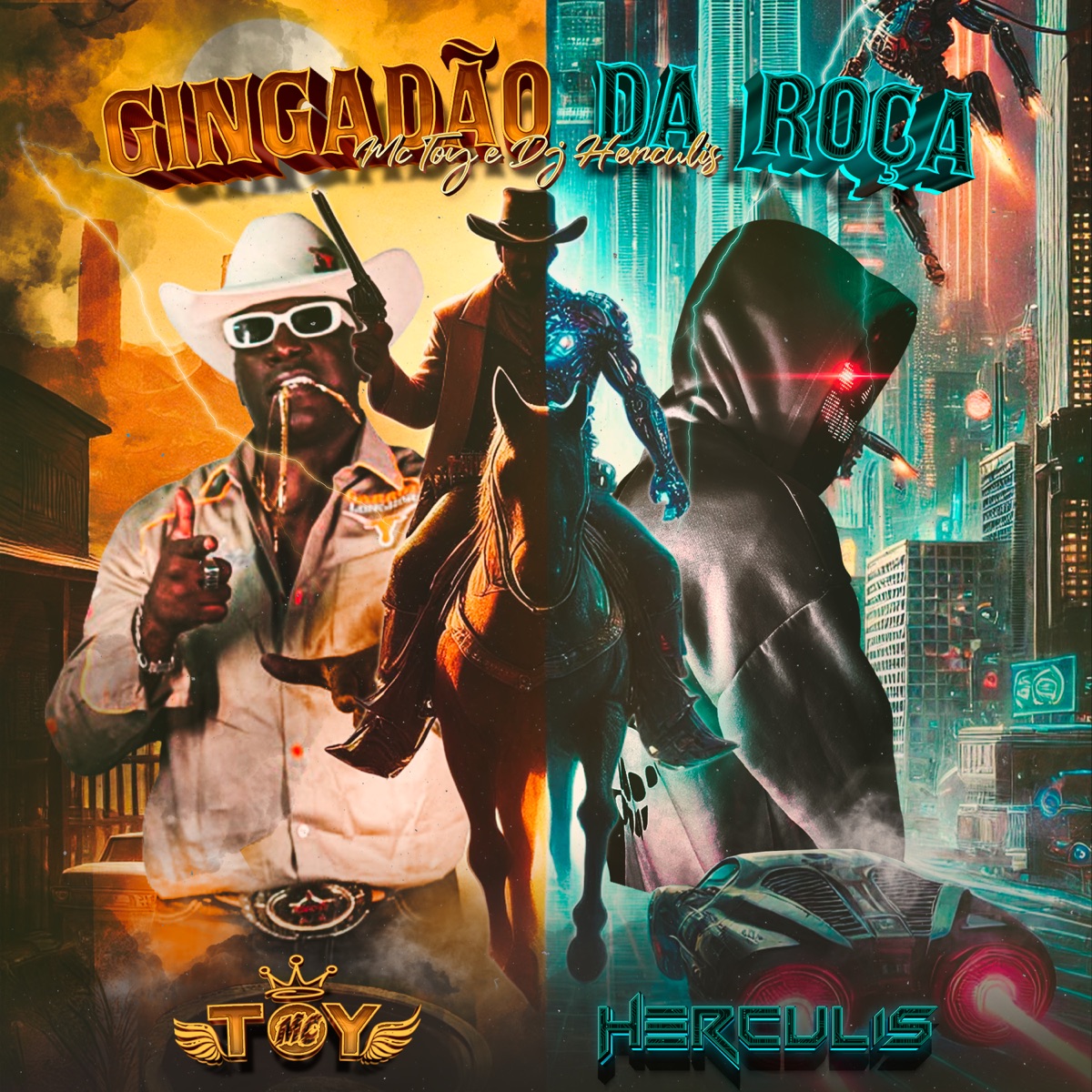Gingadão da Roça - Single by DJ HERCULIS & Mc Toy album cover