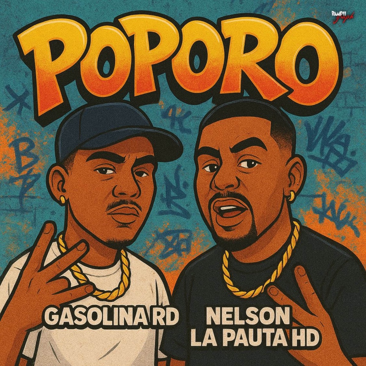 Poporo (feat. Gasolina RD) - Single by Nelson La Pauta HD album cover