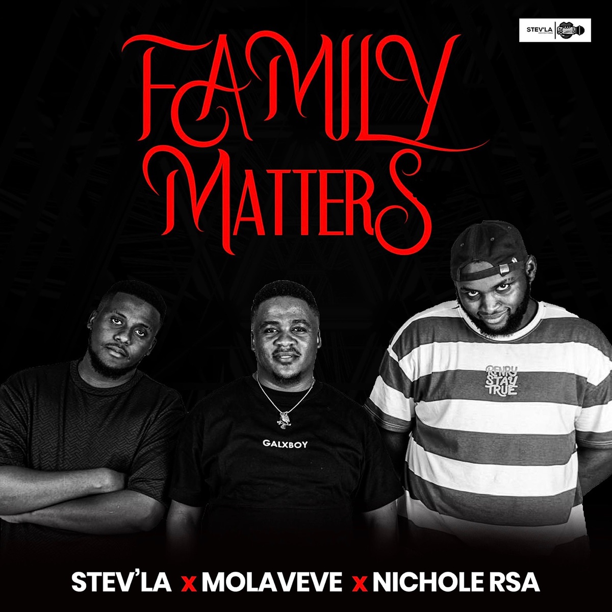 Family Matters by Stev'la, Molaveve & Nichole rsa album cover