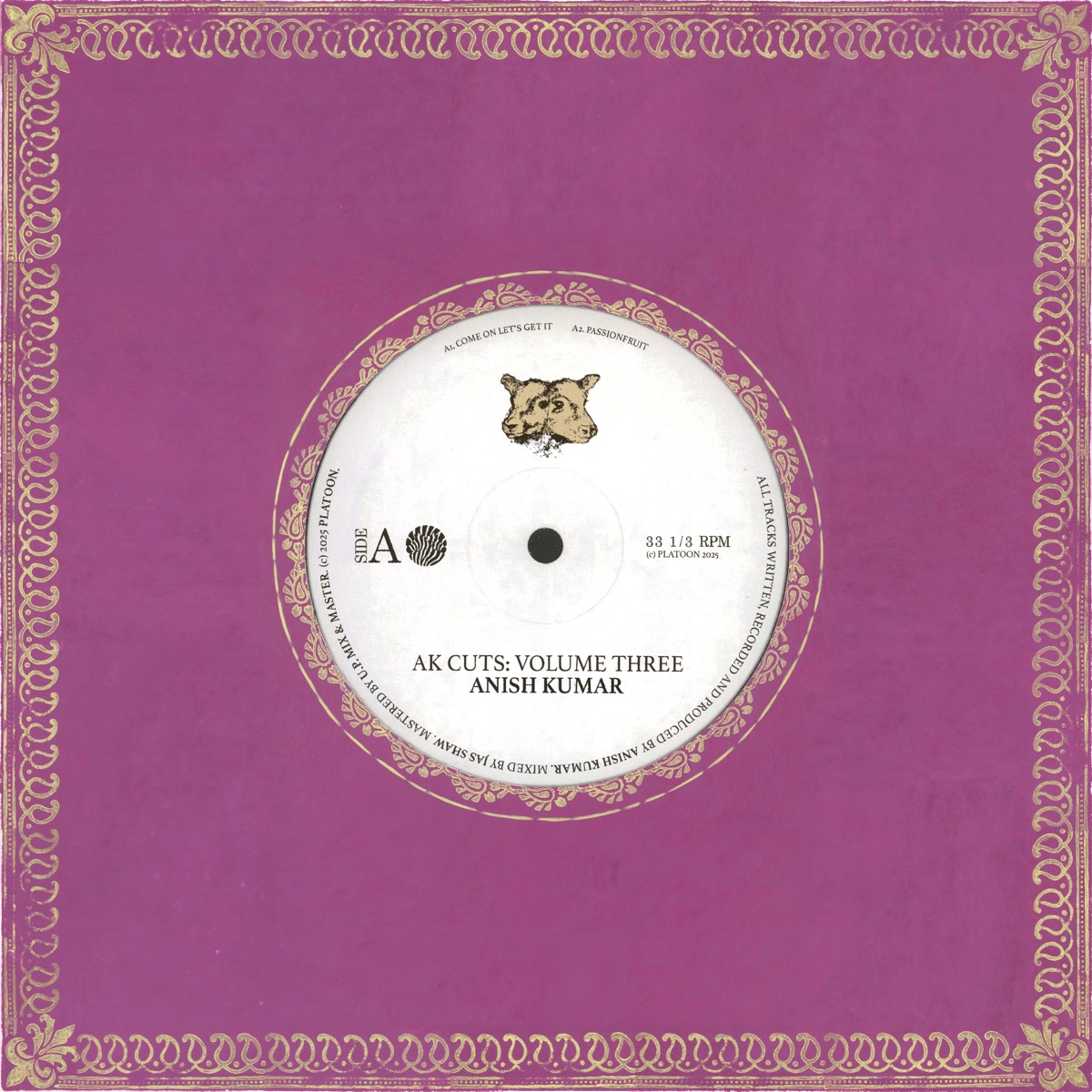 AK Cuts: Vol. 3 - EP by Anish Kumar album cover