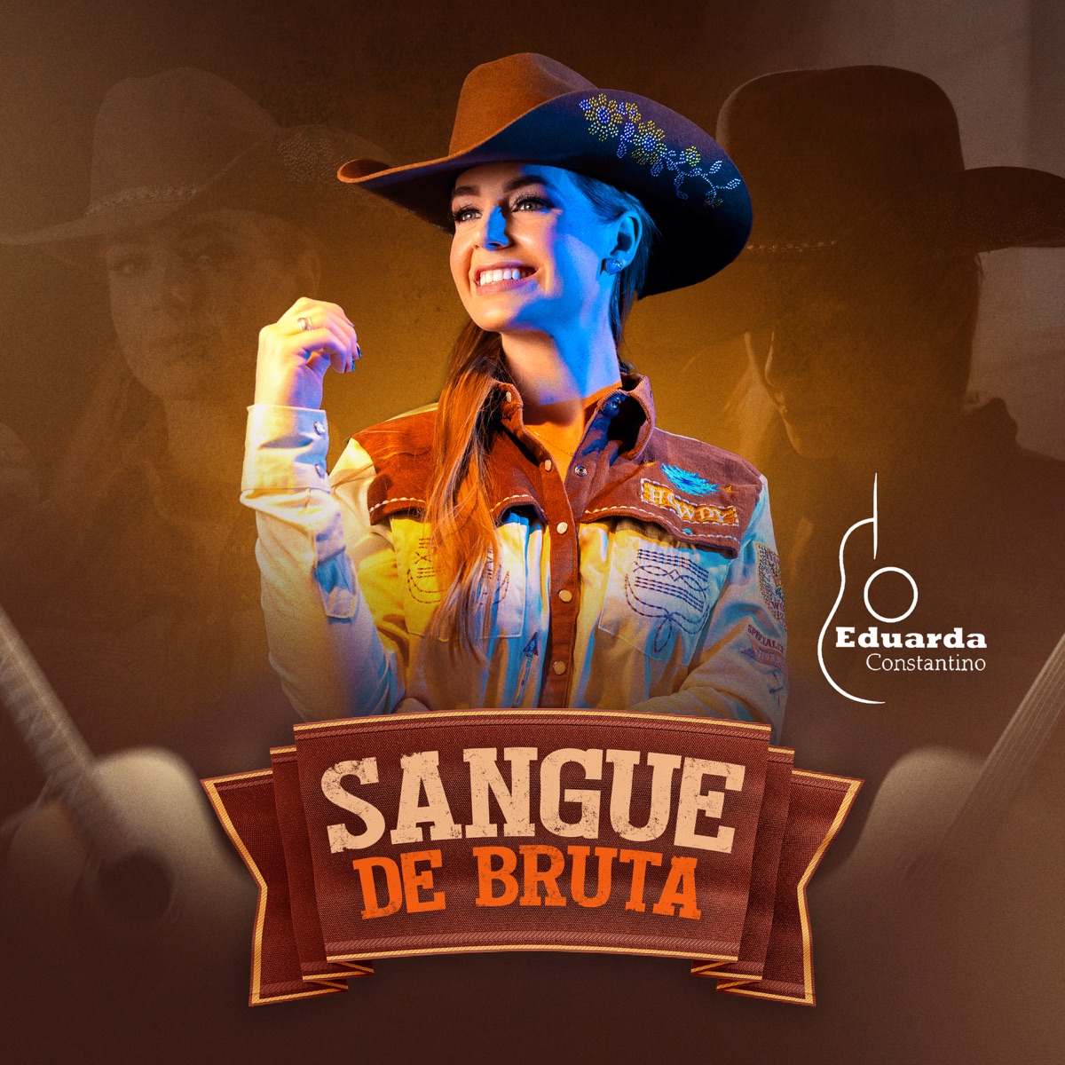 Sangue de Bruta - Single by Eduarda Constantino & Gaveta Produções album cover