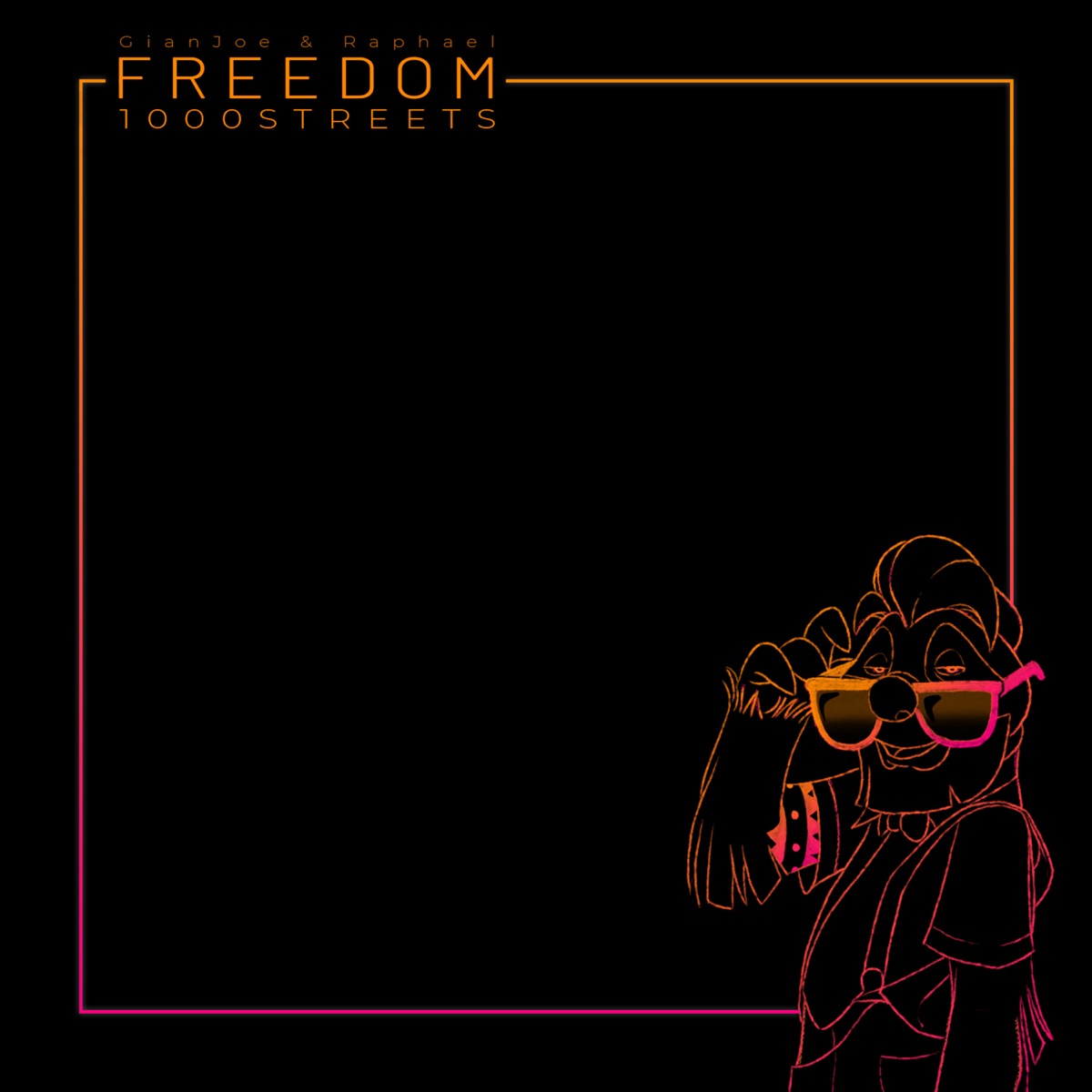 Freedom (feat. Gianjoe) - Single by 1000streets album cover