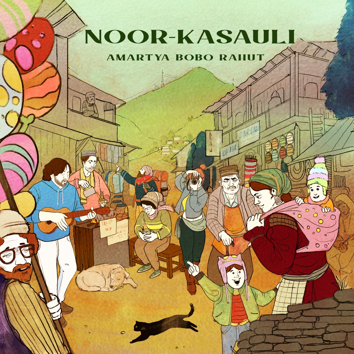 Noor-Kasauli - Single by Amartya Bobo Rahut album cover
