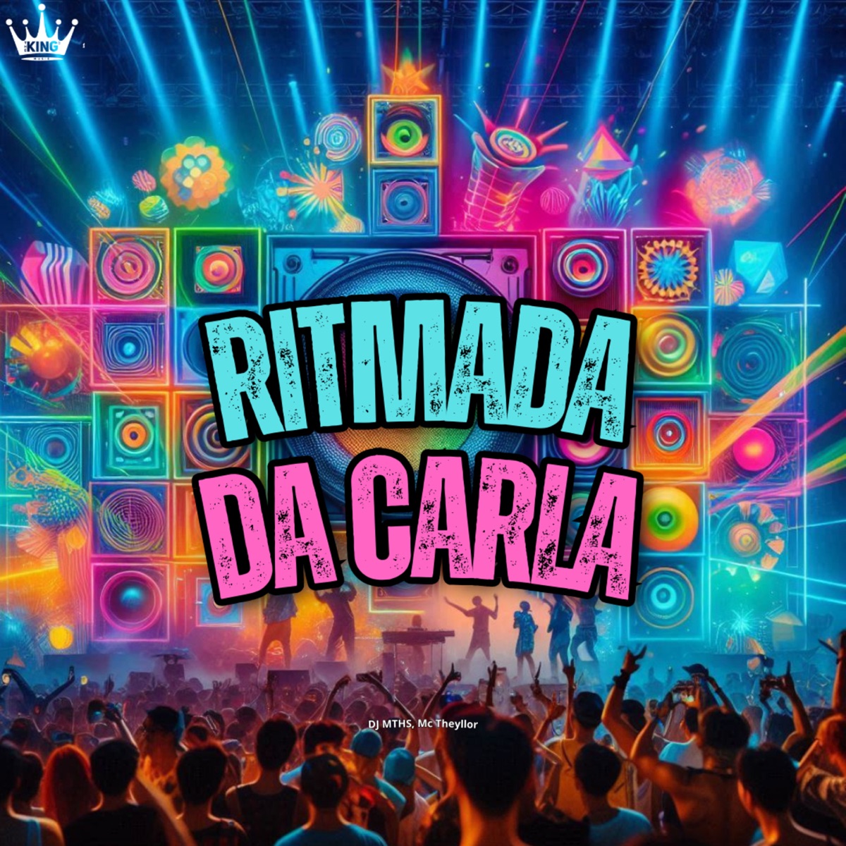 Ritmada da Carla - Single by DJ MTHS & Mc Theyllor album cover