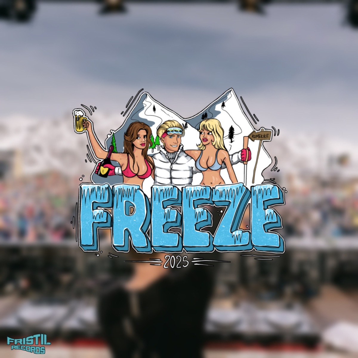Backshots (Freeze 2025) - Single by Melkers, Lille Saus & Bee G's album cover