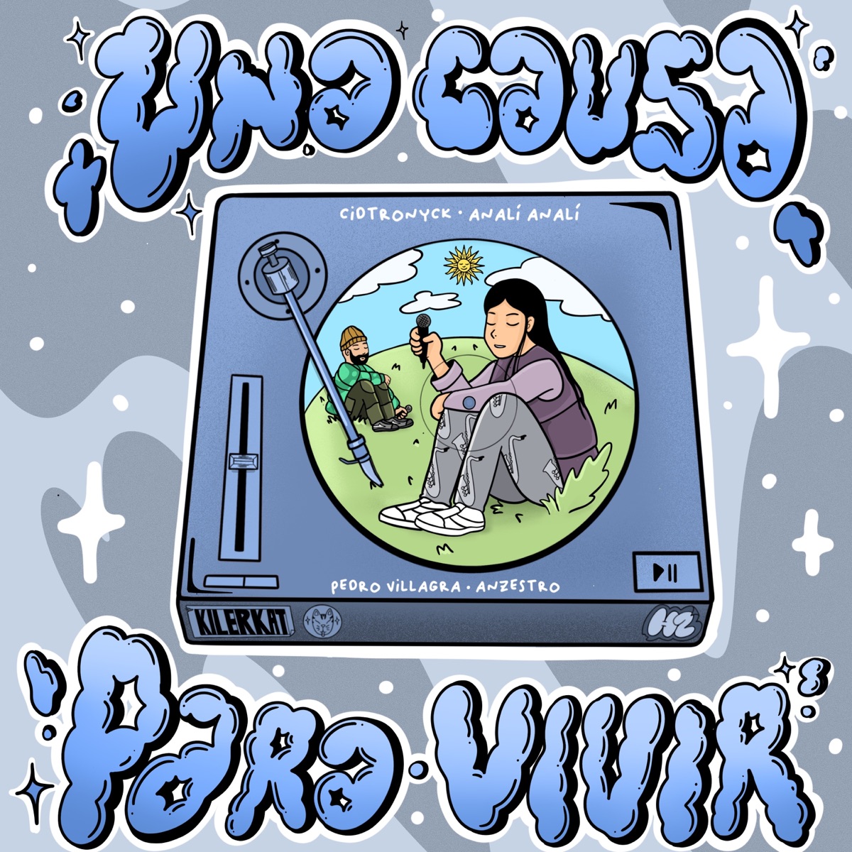 Una causa para vivir - Single by Analí Analí, Cidtronyck & Anzestro album cover