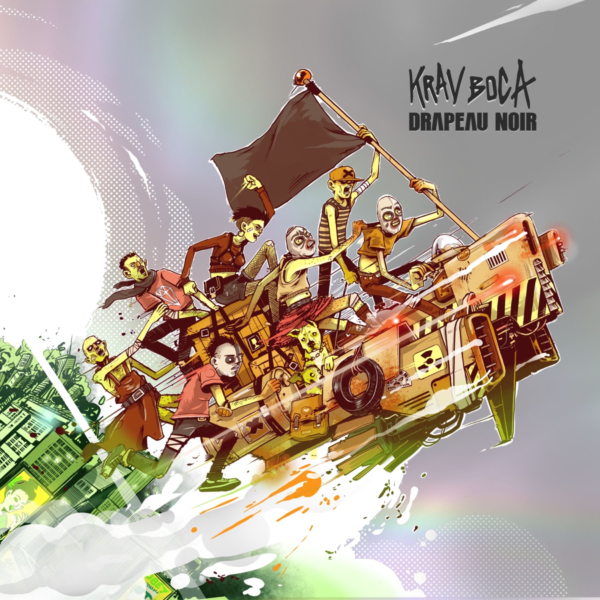 Drapeau Noir by Krav Boca album cover