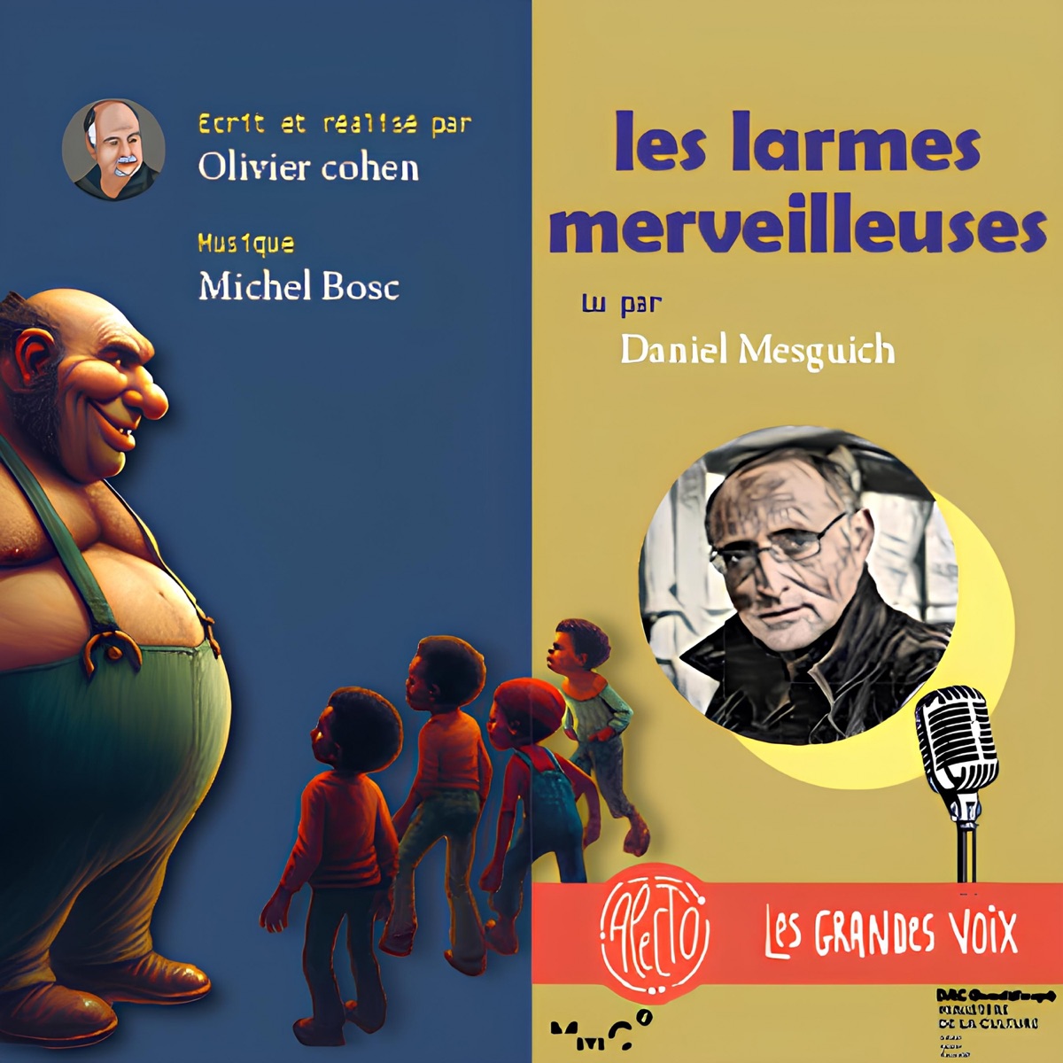 Les larmes merveilleuses by Alekto & Daniel Mesguich album cover