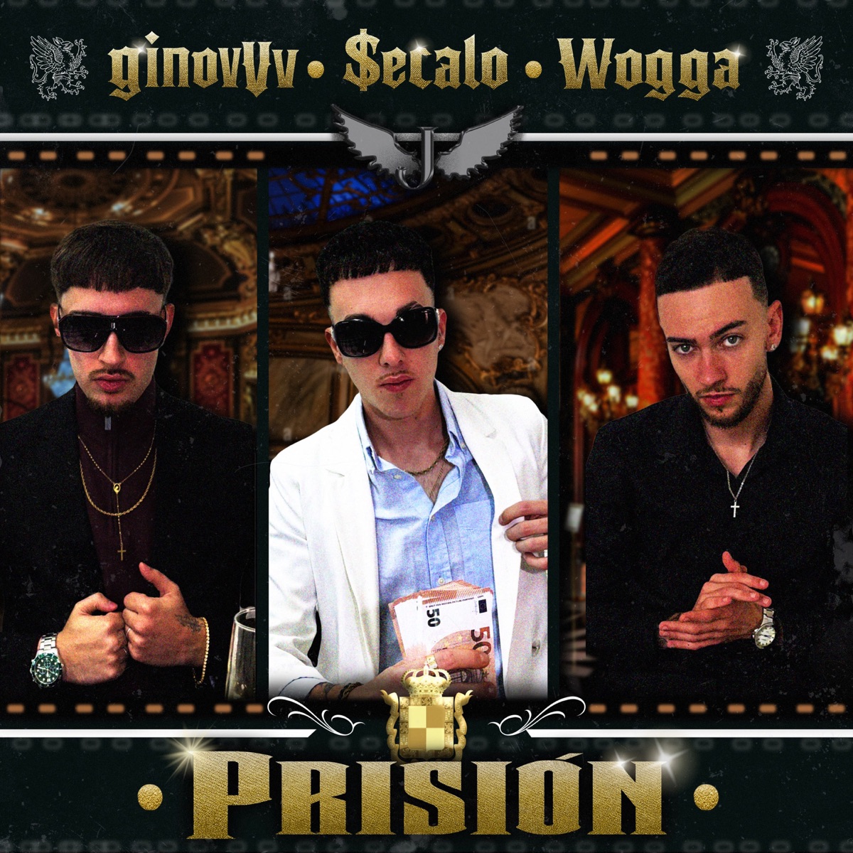 Prisión - Single by ginovVv, $ecalo & Wogga album cover