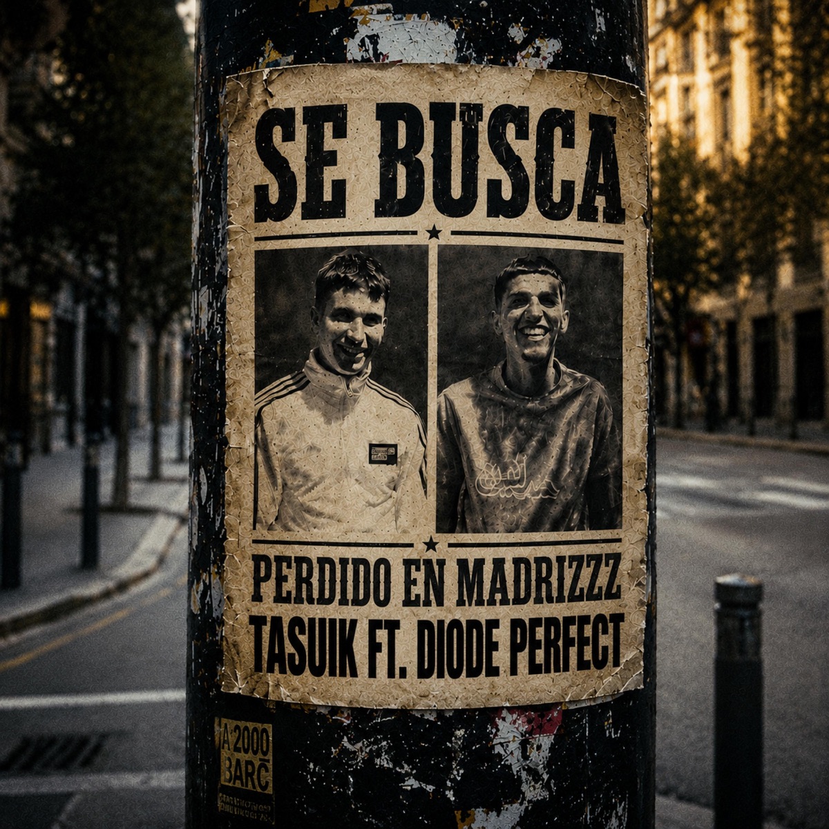 PERDIDO EN MADRIZZZ - Single by TASUIK & Diode Perfect album cover
