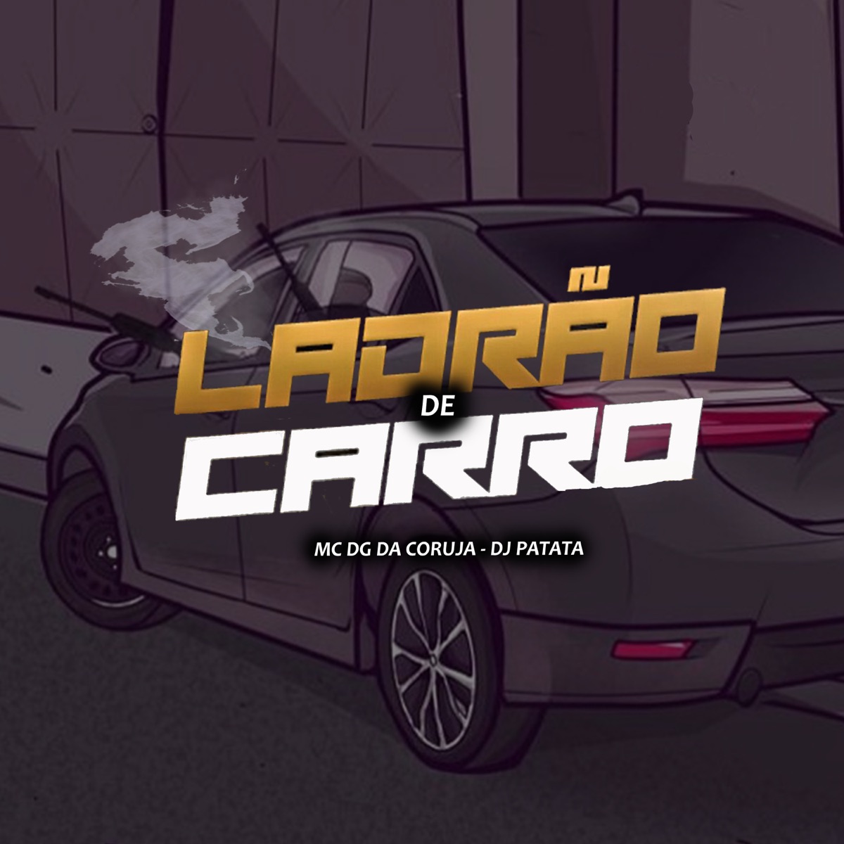 Ladrão de Carro - Single by Mc Dg da Coruja & DJ Patatá album cover