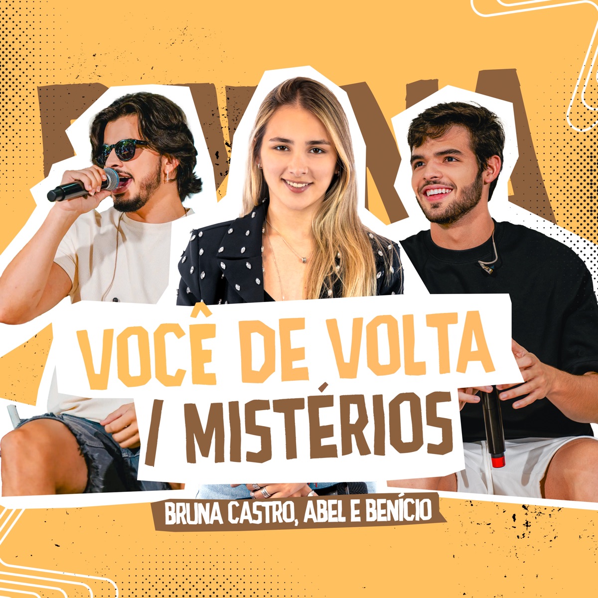 Você de Volta - Mistérios (feat. Abel e Benício) - Single by Bruna Castro, Open Mé & Golfao Produções album cover