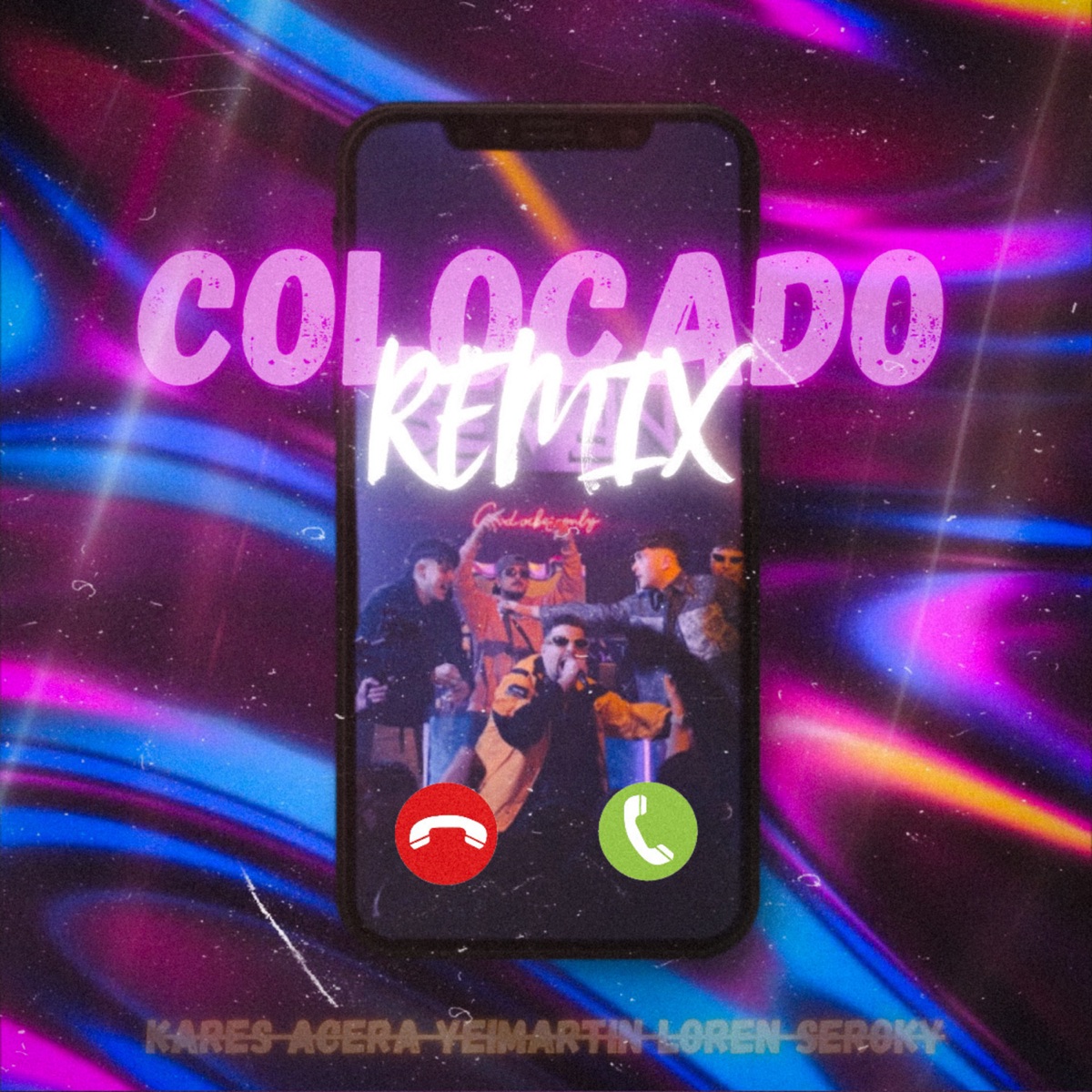 Colocado (feat. Seroky & JMartin0511 & LOREN & Acera & La nave estudios) [Remix] - Single by Kares album cover