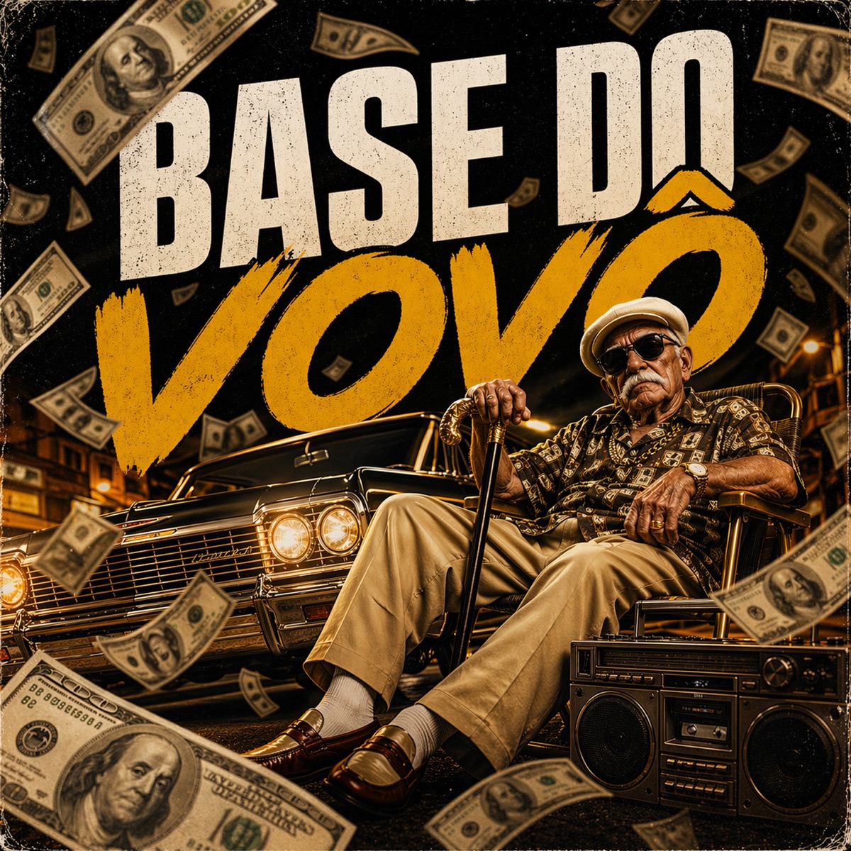 BASE DO VOVÔ - Single by MC Sombra album cover