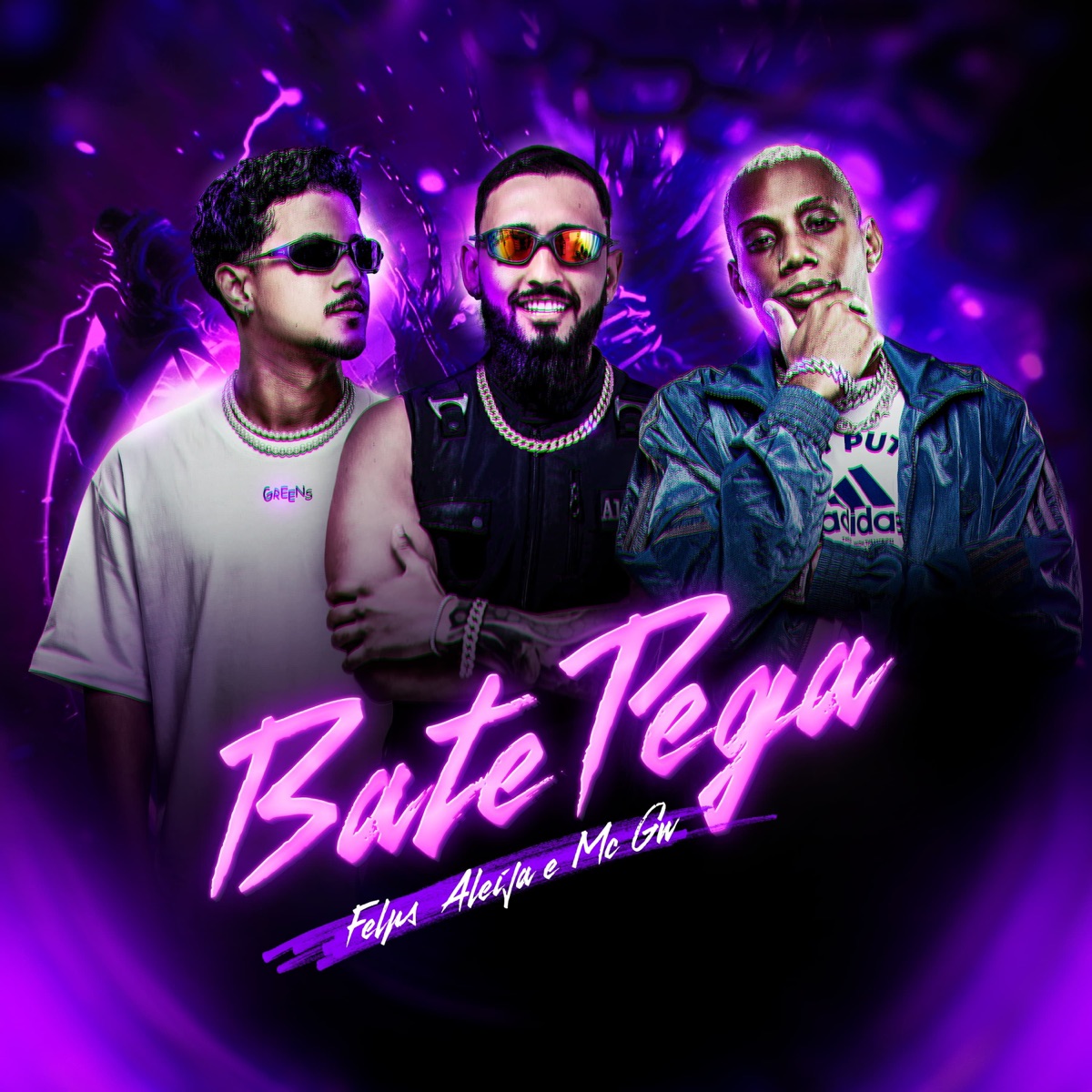 Bate Pega - Single by Felps, DJ Aleija & Mc GW album cover