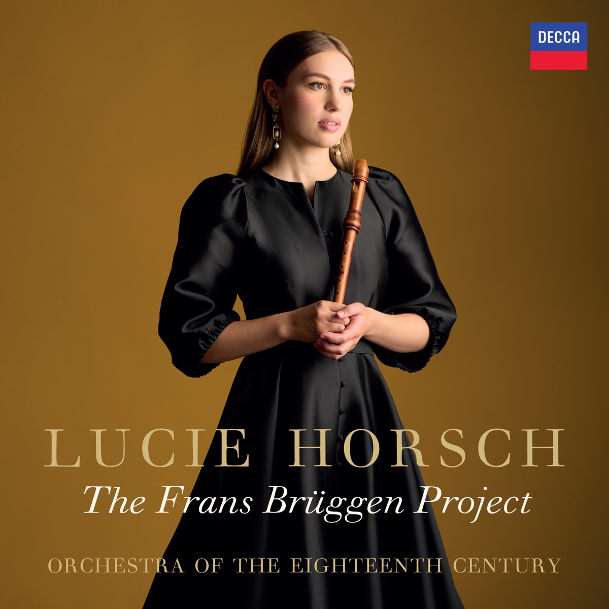 The Frans Brüggen Project by Lucie Horsch & Orchestra of the 18th Century album cover