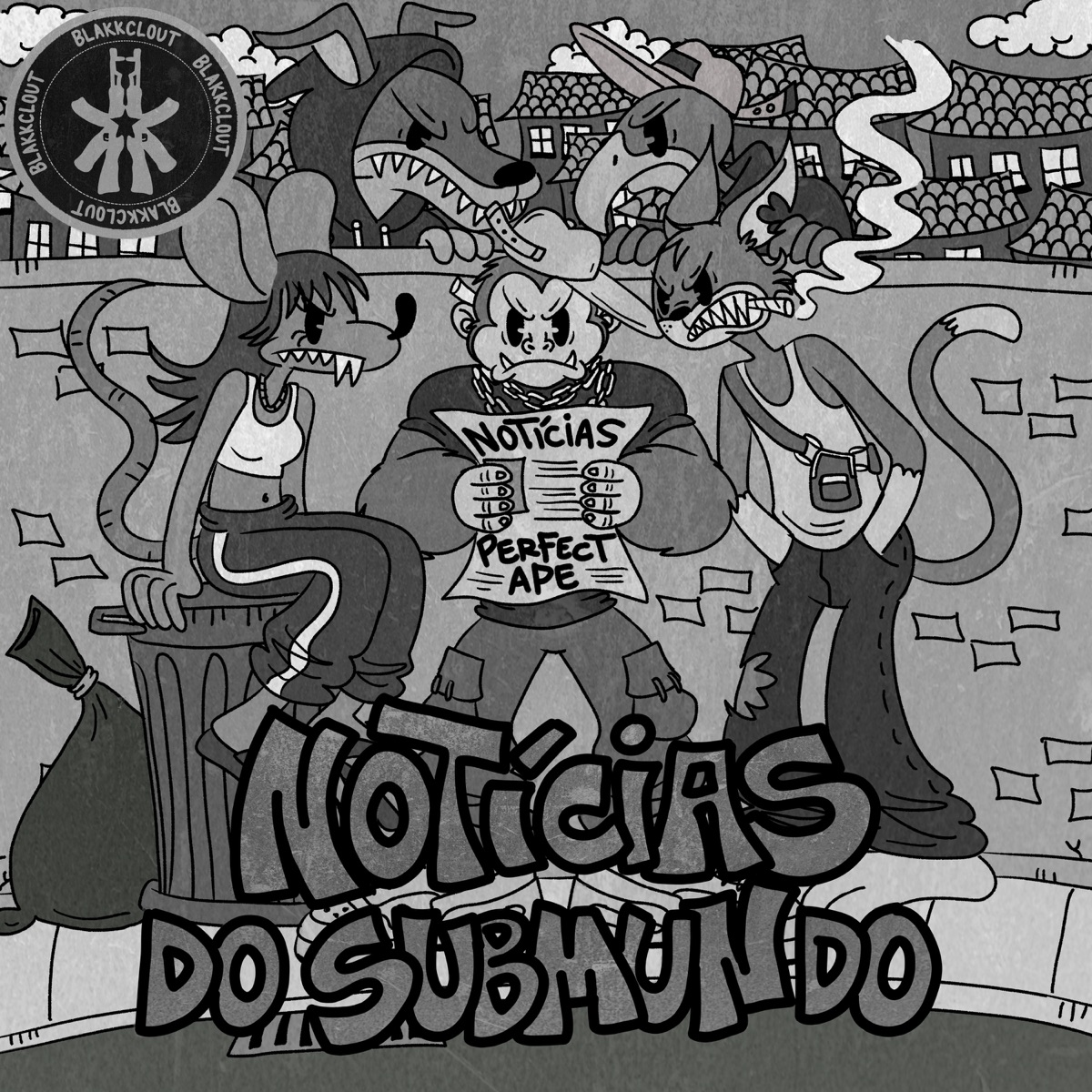Notícias do Submundo - EP by PerfeectApe, BlakkClout, Khamarinha & JEFFRO album cover