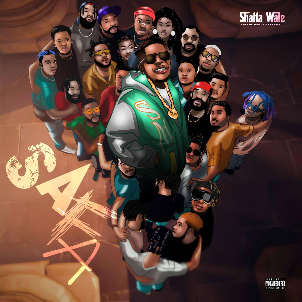 SAFA by Shatta Wale album cover