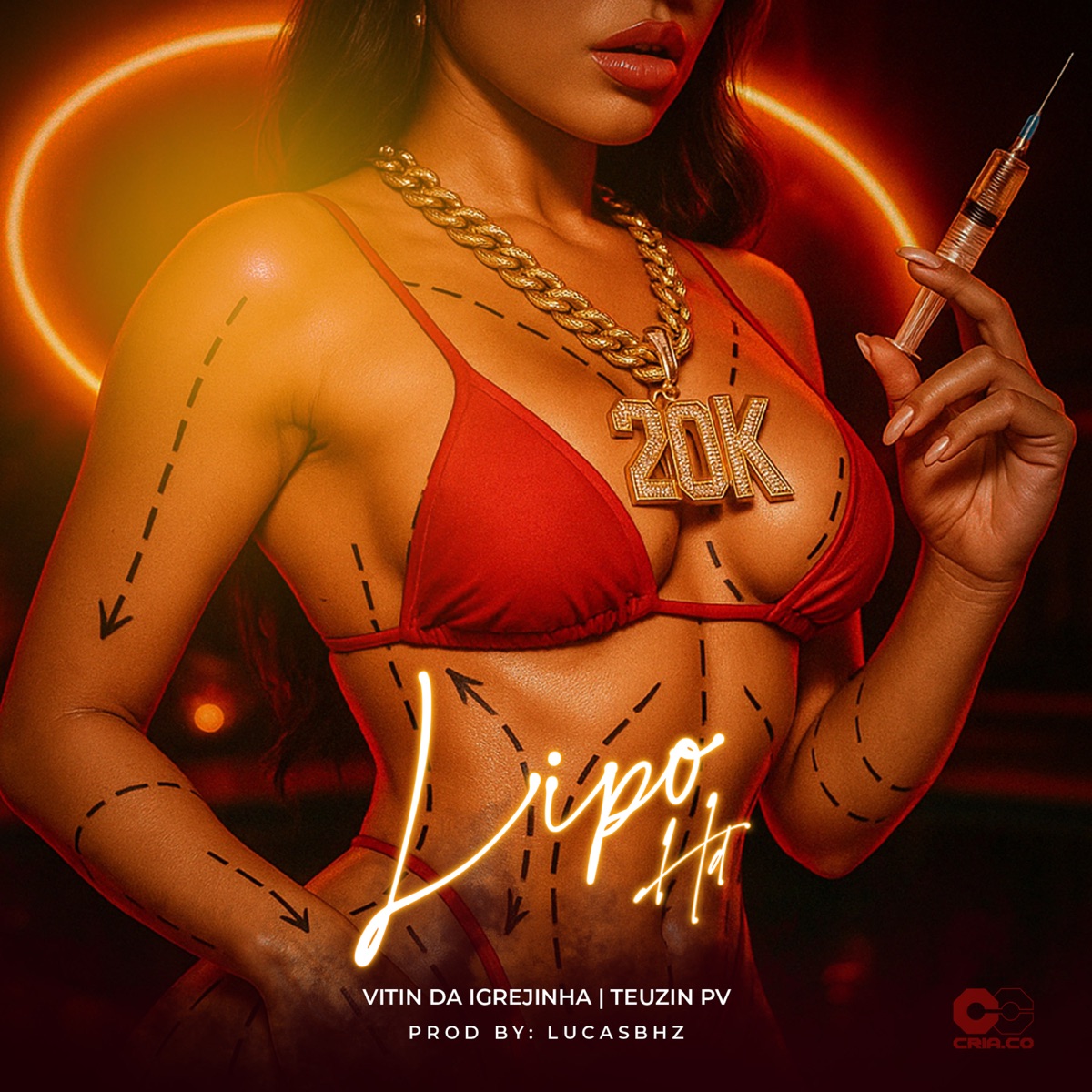 Lipo HD - Single by Mc Vitin Da Igrejinha, Mc Teuzin PV, DJ PQUATRO & Lucas BHZ album cover