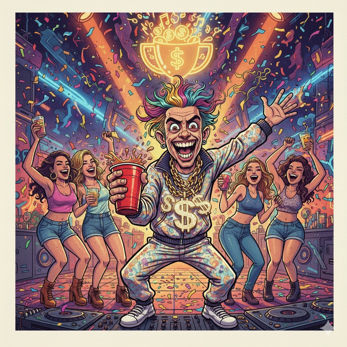 Descontrolado (feat. Mc Flavinha) - Single by DJ MARCKIIN album cover