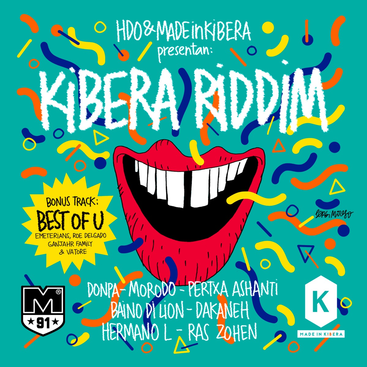 Kibera Riddim - EP by Made in Kibera & HDO album cover