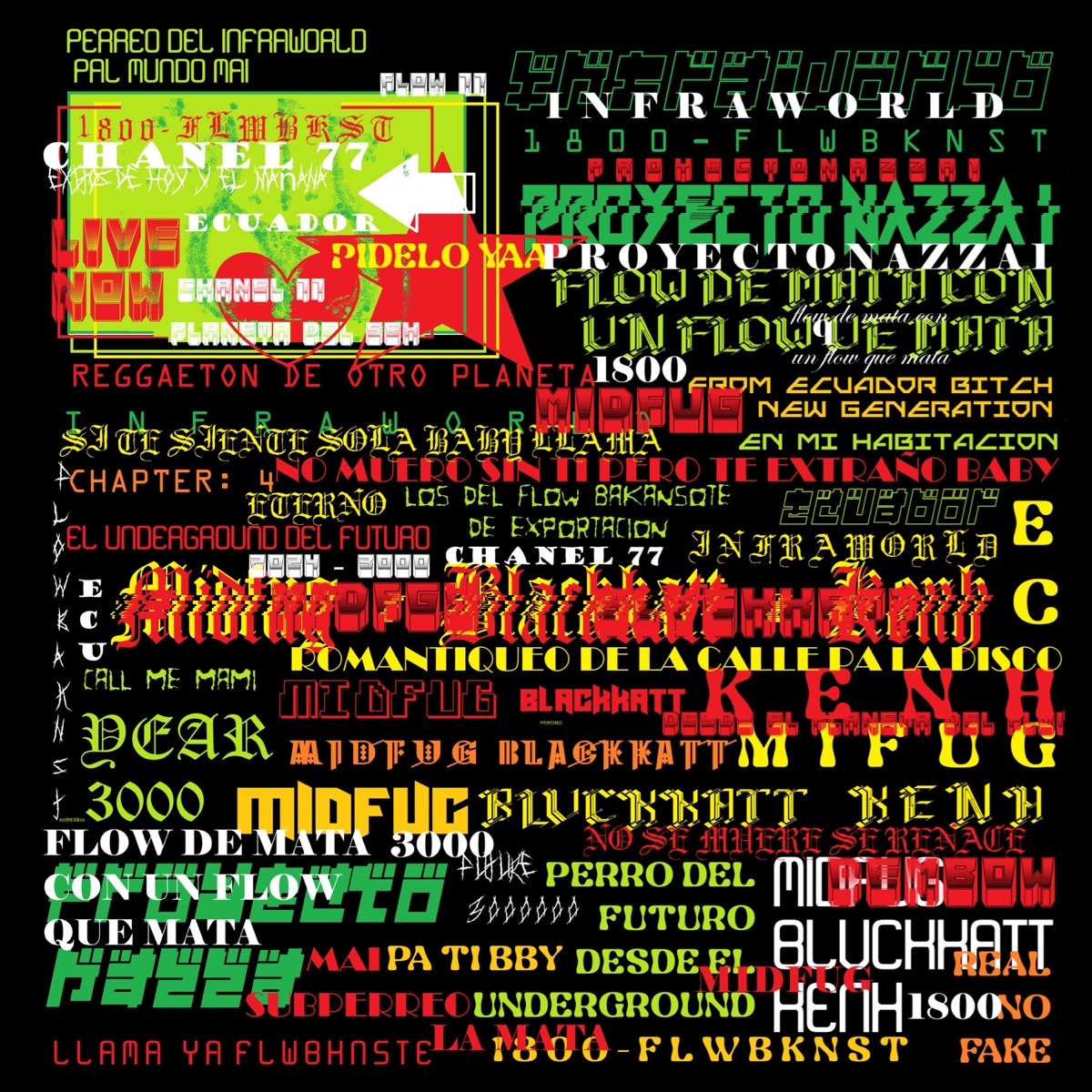 Lilith (Proyecto Nazza 1) - Single by Midfug, Blvckkatt & Kenh album cover