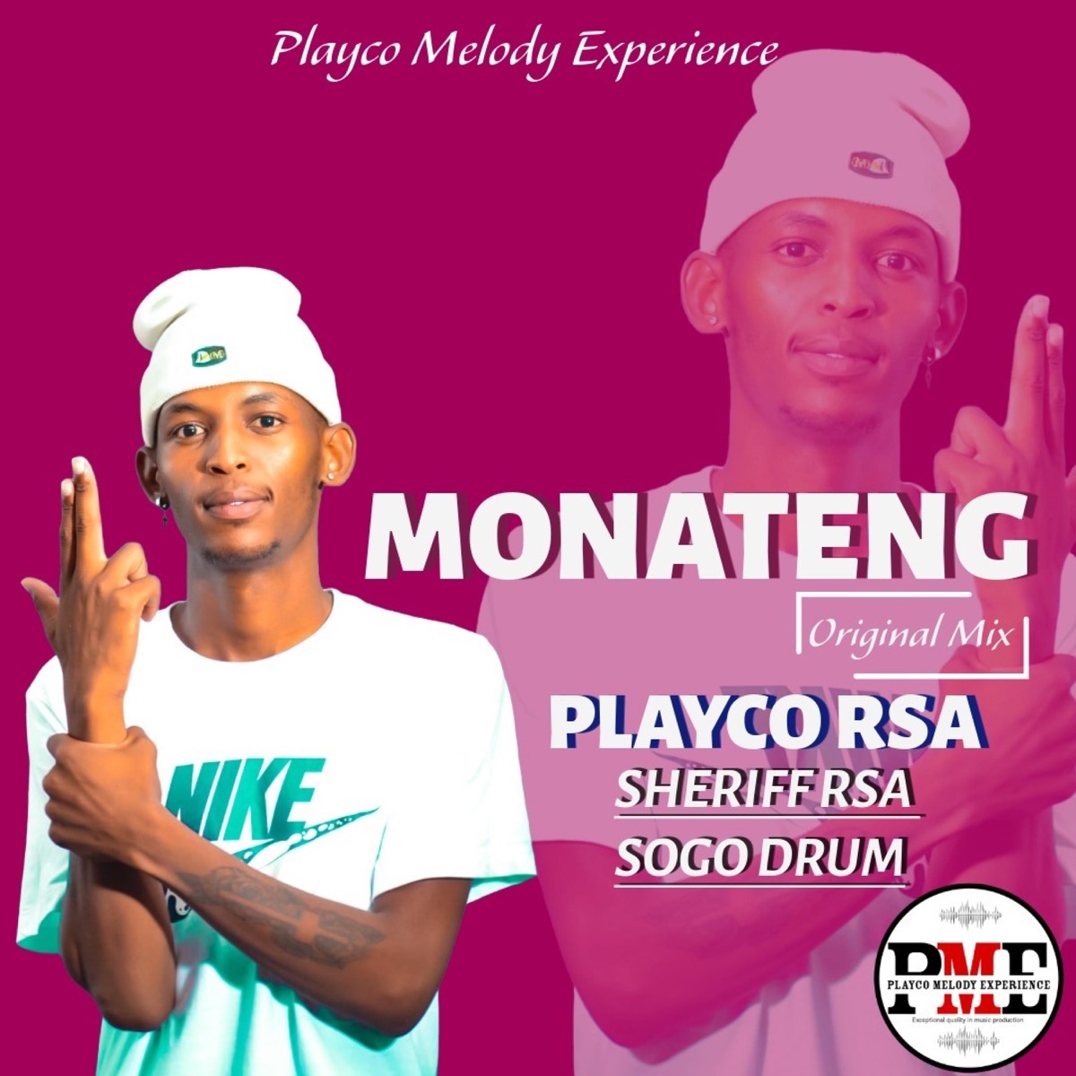 Monateng (feat. Sheriff RSA & SOGO Drum) - Single by Playco Rsa album cover