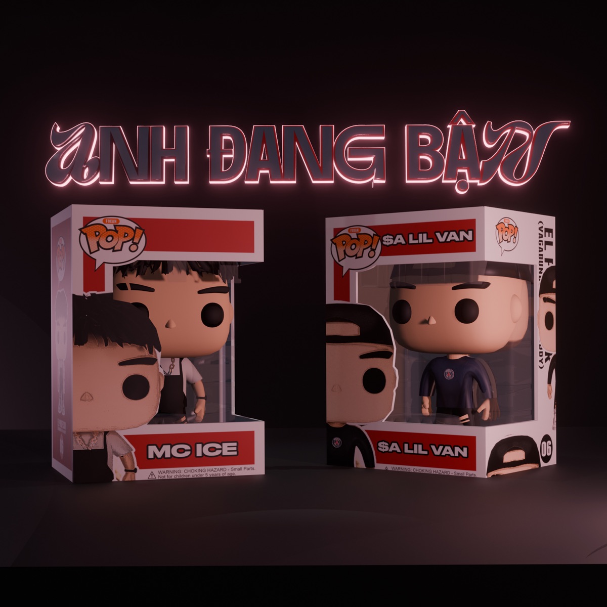 Anh Đang Bận - Single by mc.Ice & Lil Van album cover