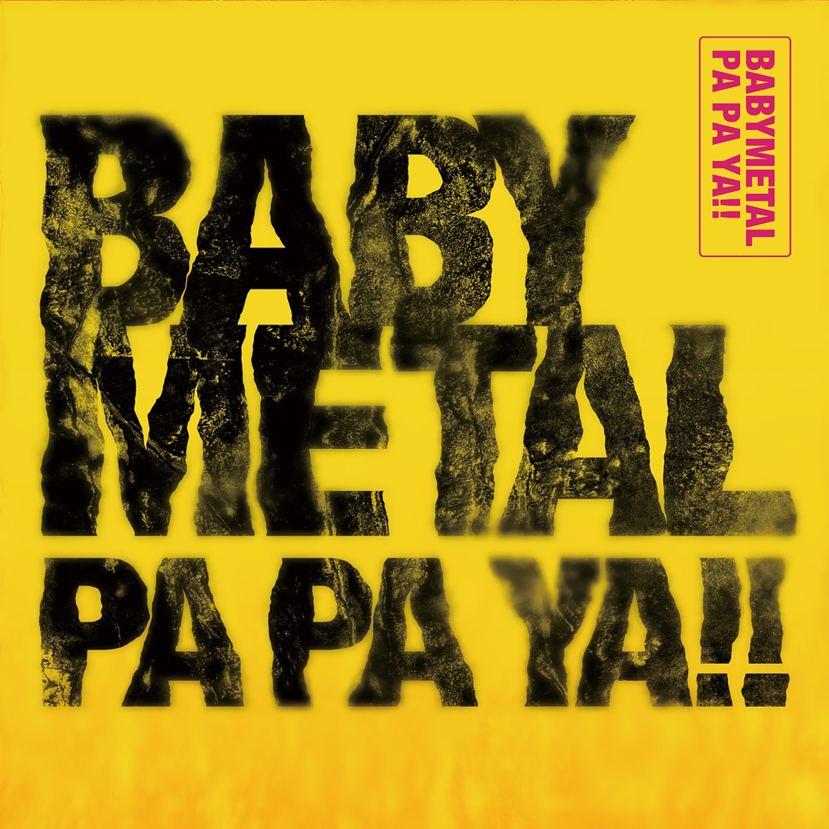PA PA YA!! (feat. F.HERO) - Single by BABYMETAL album cover