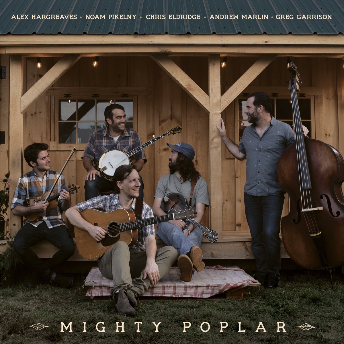 Mighty Poplar (feat. Andrew Marlin, Noam Pikelny, Chris Eldridge, Alex Hargreaves & Greg Garrison) by Mighty Poplar album cover