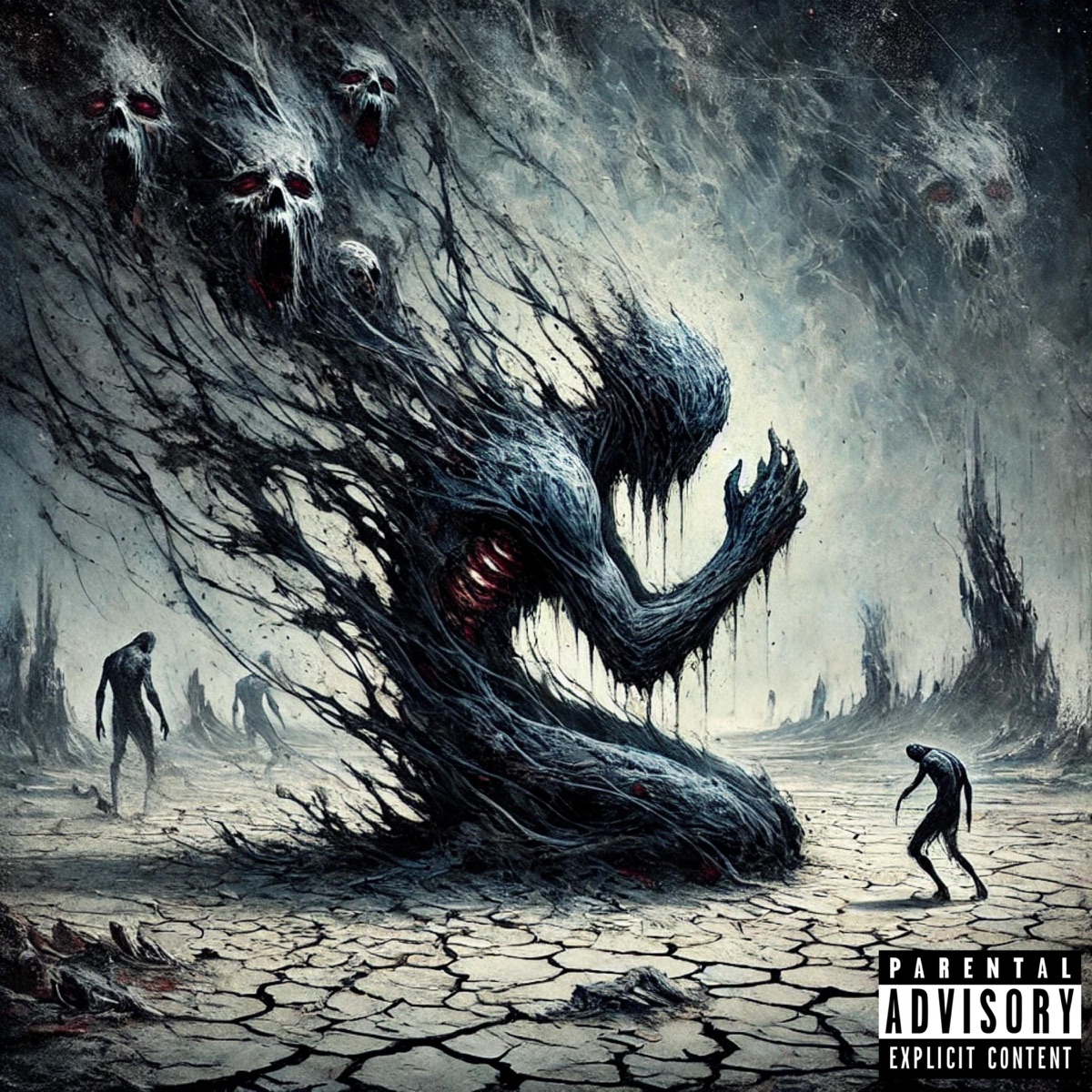 L.S.D - Single by Lost Soul Demons, GHUL BLCK & Hvl66lut44 album cover