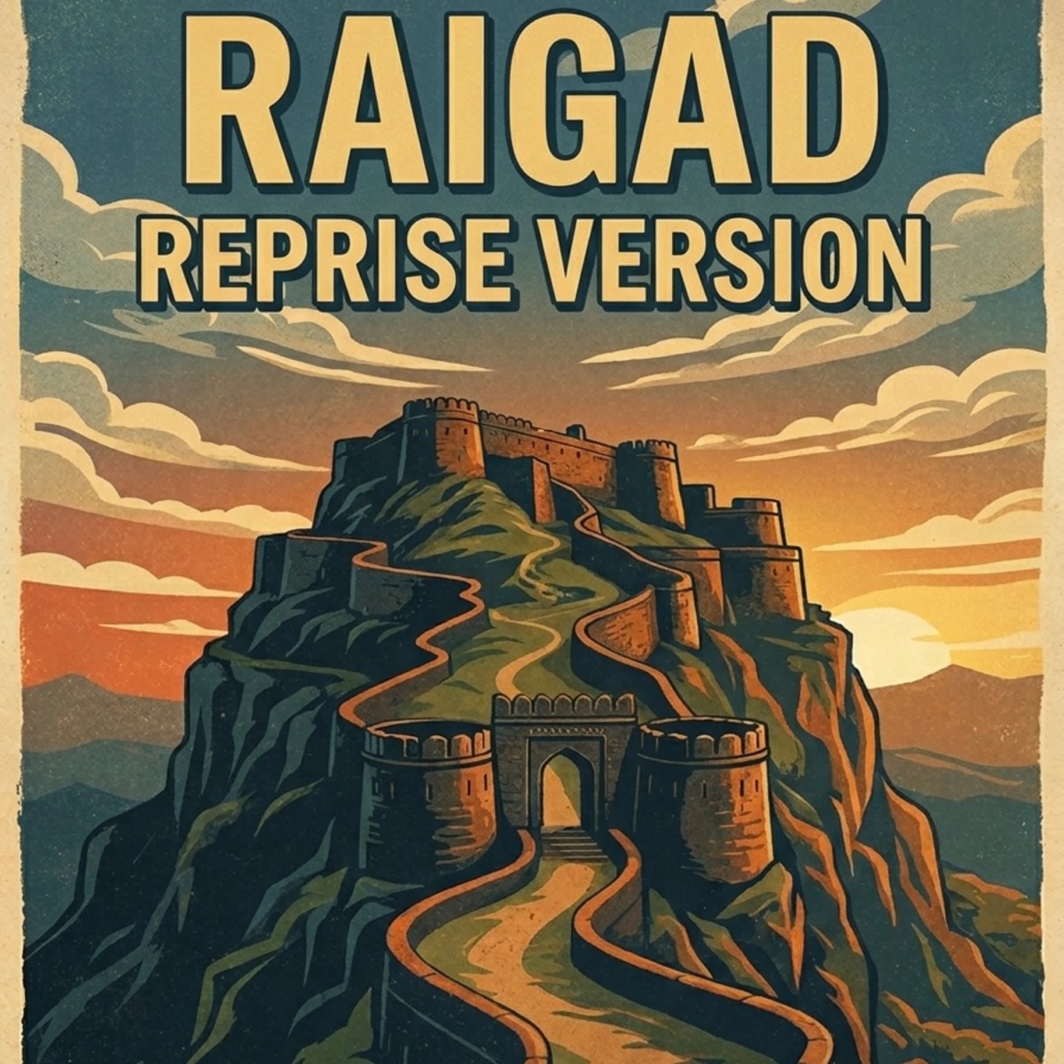 Raigad Reprise Version - Single by Bhairavi Patil album cover