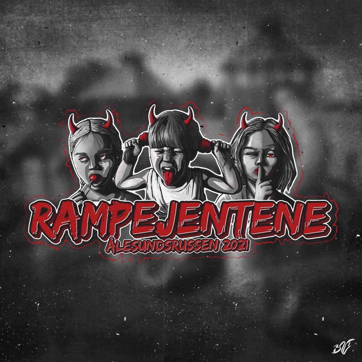 Rampejentene (Alesundsrussen 2021) - Single by Roc KrizzyB, Roc Mul & Roc Meiniac album cover