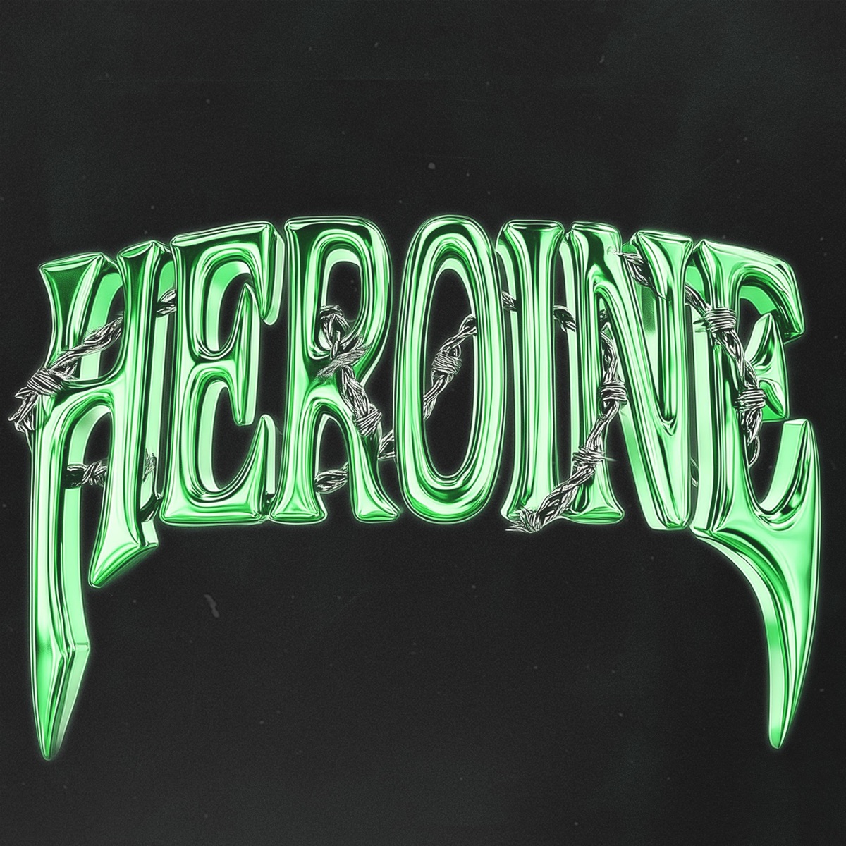Heroine (Hardtekk) - Single by KROMA, Robbe, prodByLone & Seeko album cover
