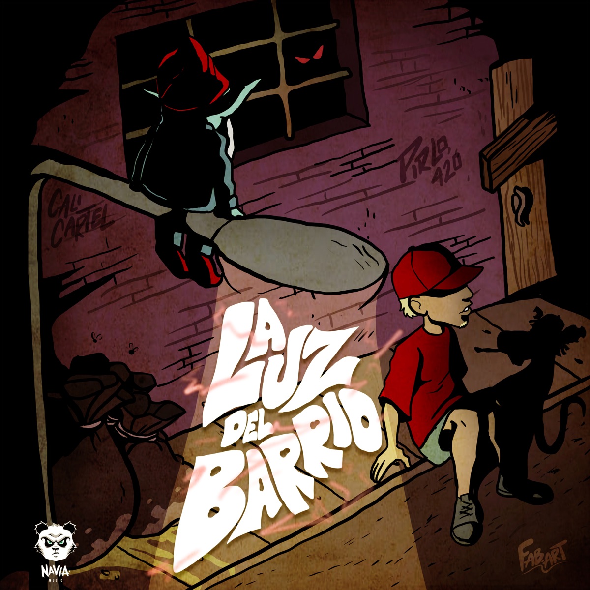 LA LUZ DEL BARRIO by Pirlo album cover
