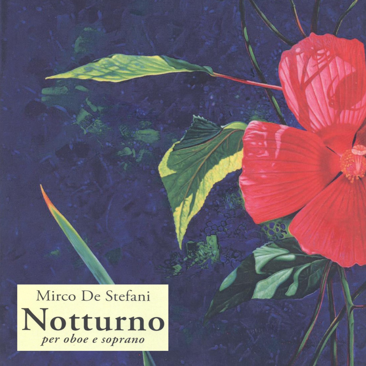 De Stefani: Notturno (Per oboe e soprano) - EP by Mirco De Stefani, Cristina Nadal & Paola Fundarò album cover