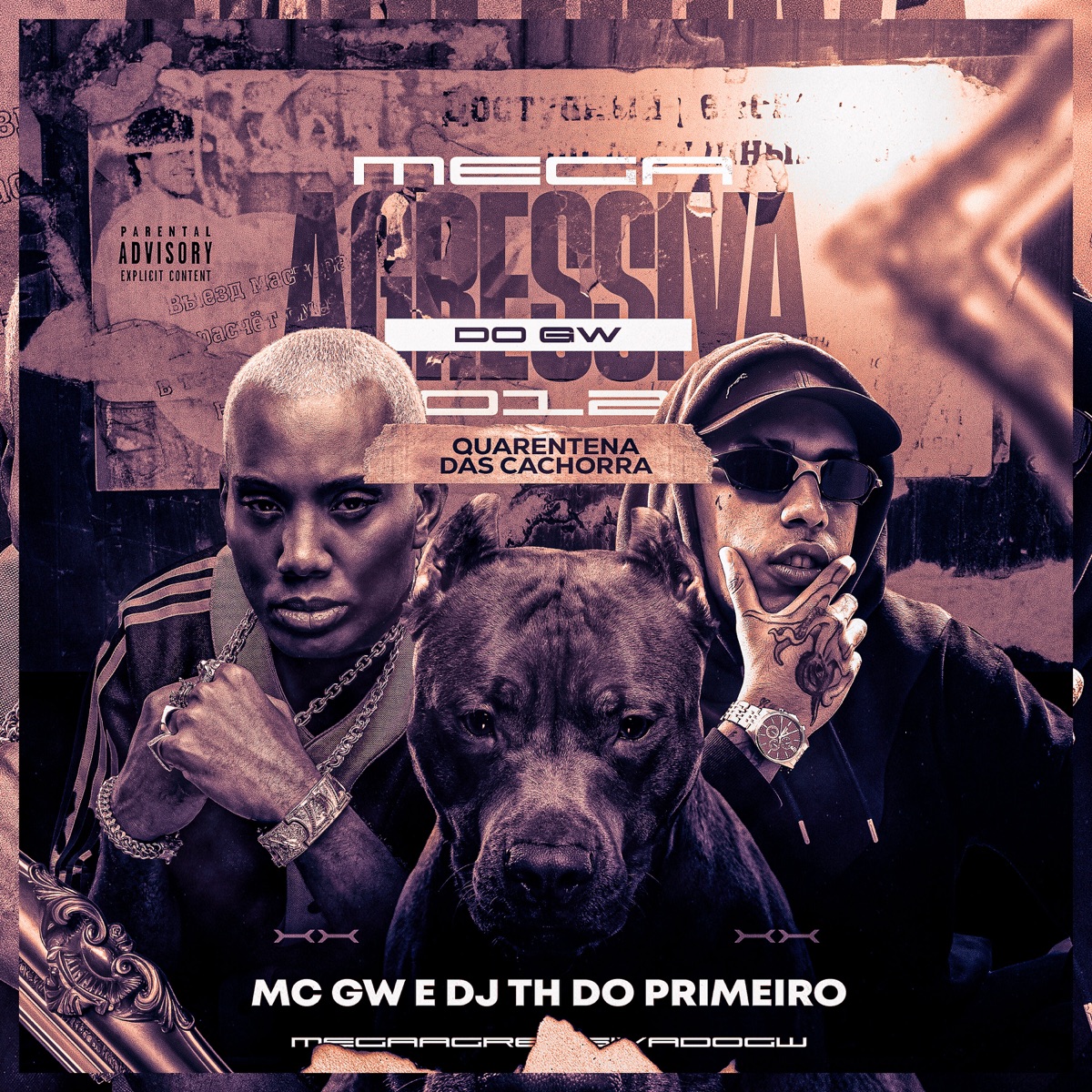 MEGA AGRESSIVA DO GW 012 - QUARENTENA DAS CACHORRA - Single by Mc Gw & DJ TH DO PRIMEIRO album cover