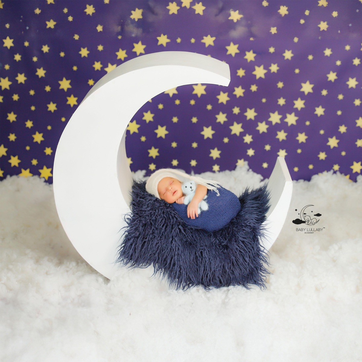 Moonlit Cradle by Baby Lullaby Academy album cover artwork