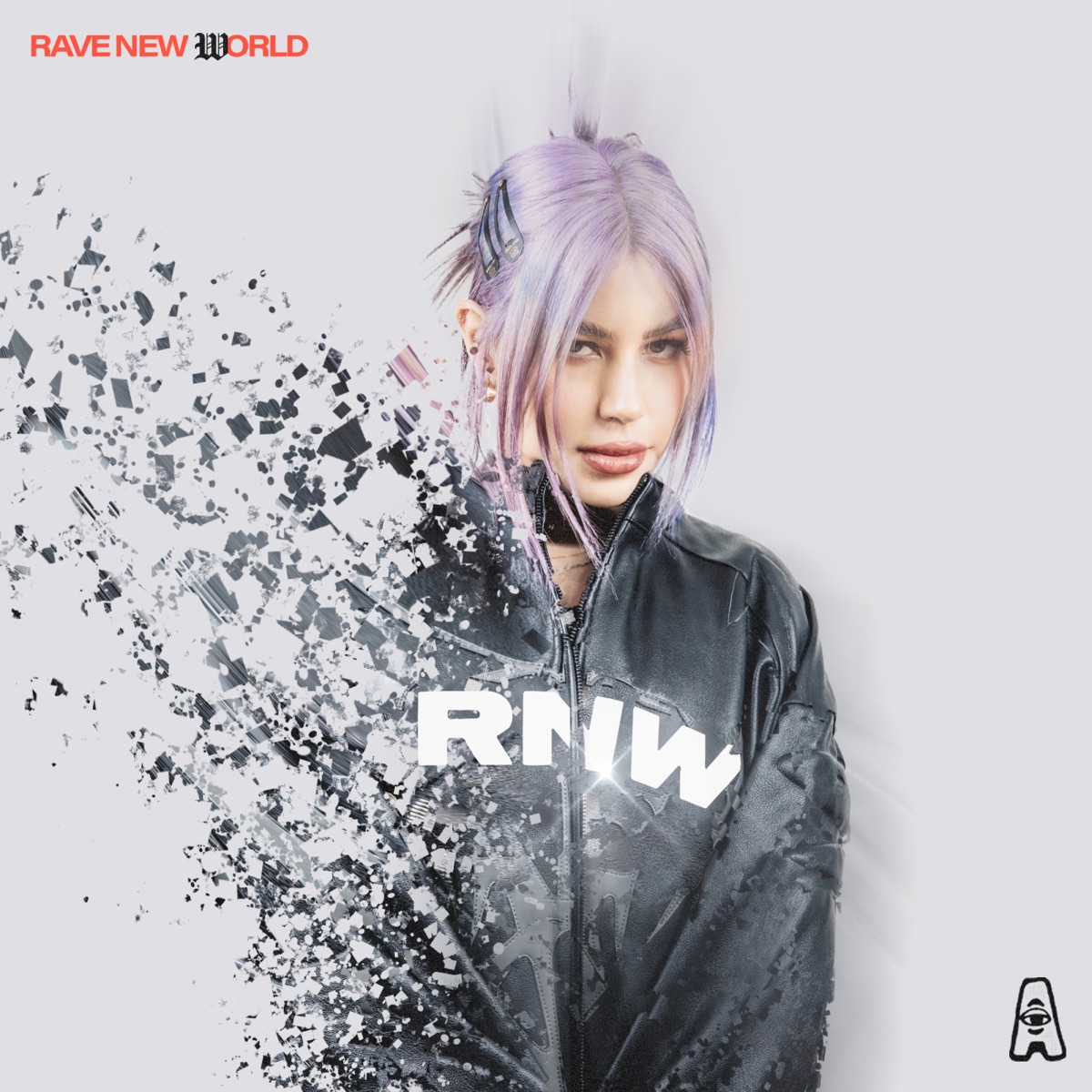 RAVE NEW WORLD by Jessica Audiffred album cover