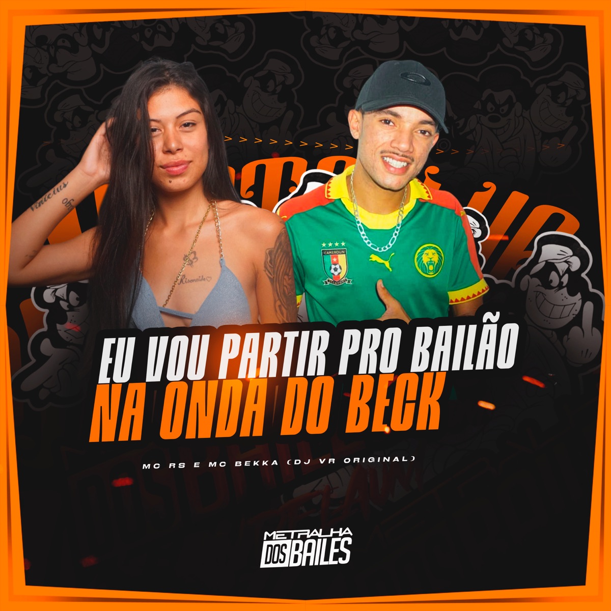 Eu Vou Partir Pro Bailão - Na Onda Do Beck - Single by MC Bekka, MC RS & DJ VR Original album cover