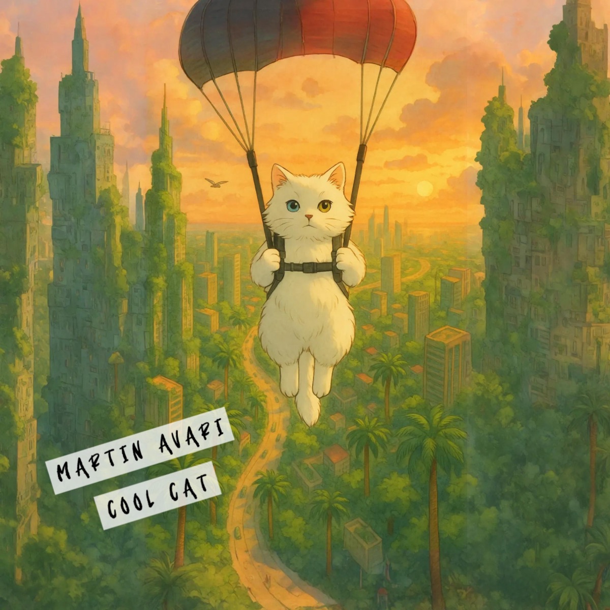 Cool Cat - Single by Martin Avari album cover