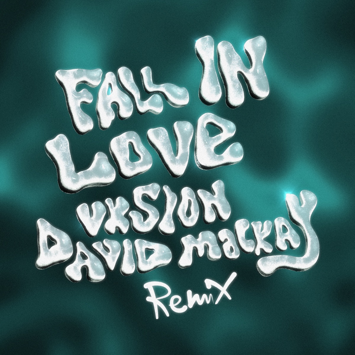Fall In Love (Remix) [feat. JayO & Odeal] - Single by VXSION & David MacKay album cover