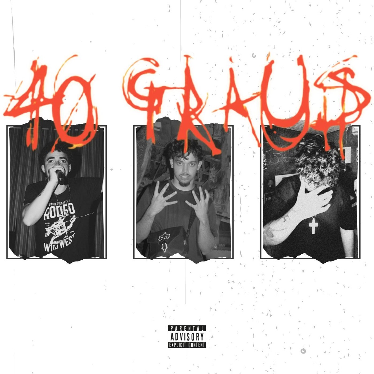 40 Graus - Single by WALLI, Mnol & Trash Poll album cover