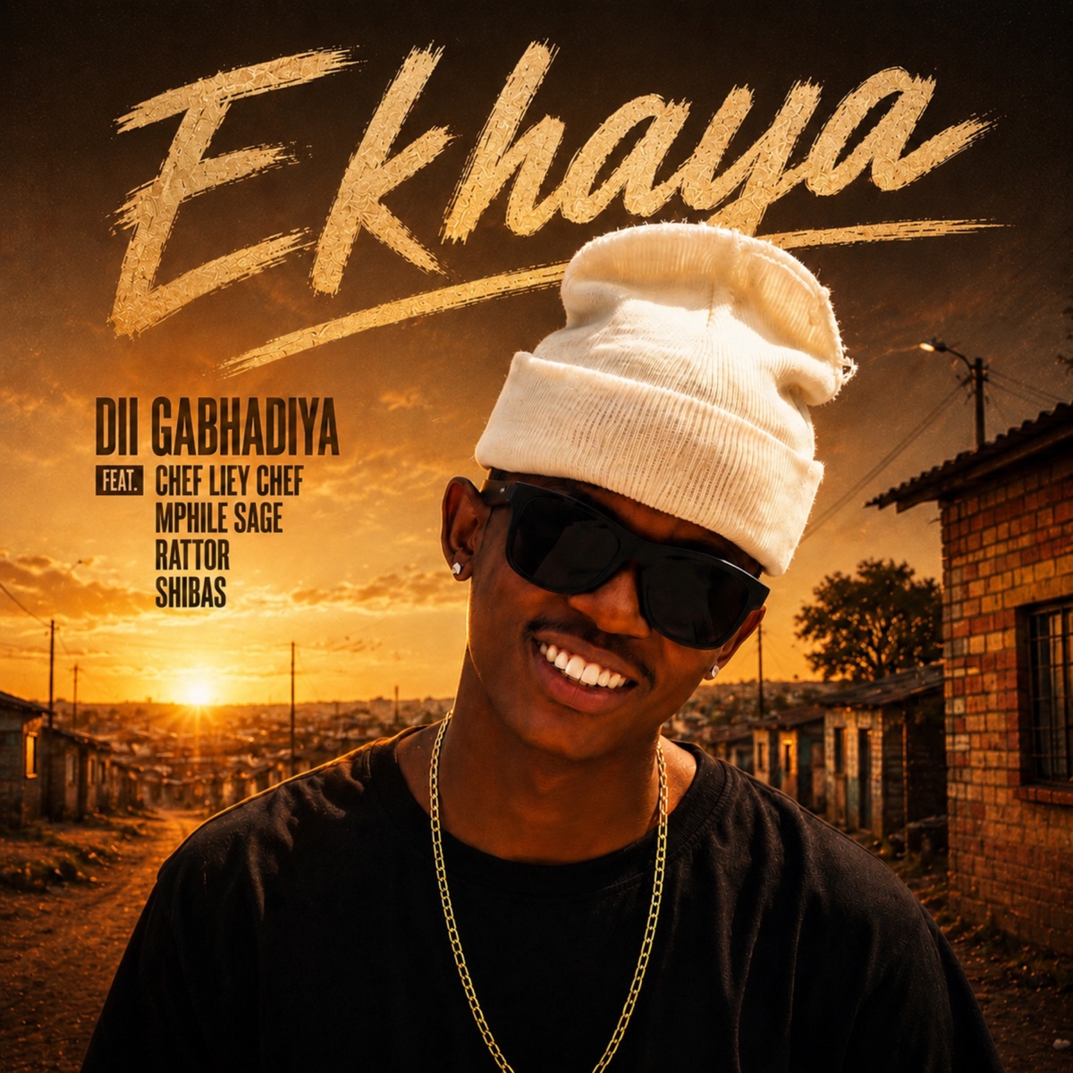 Ekhaya (feat. Chef Liey Chef, Mphile Sage, Rattor & Shibas) - Single by Dii Gabhadiya album cover