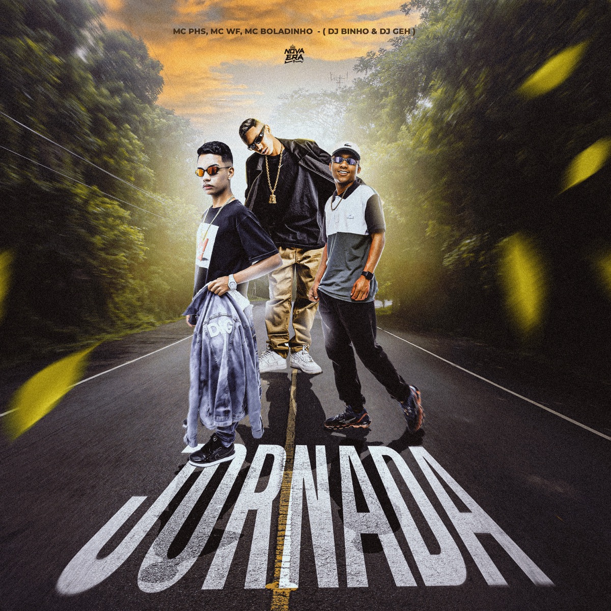 Jornada - Single by MC Boladinho, Mc Wf & Mc PHS album cover