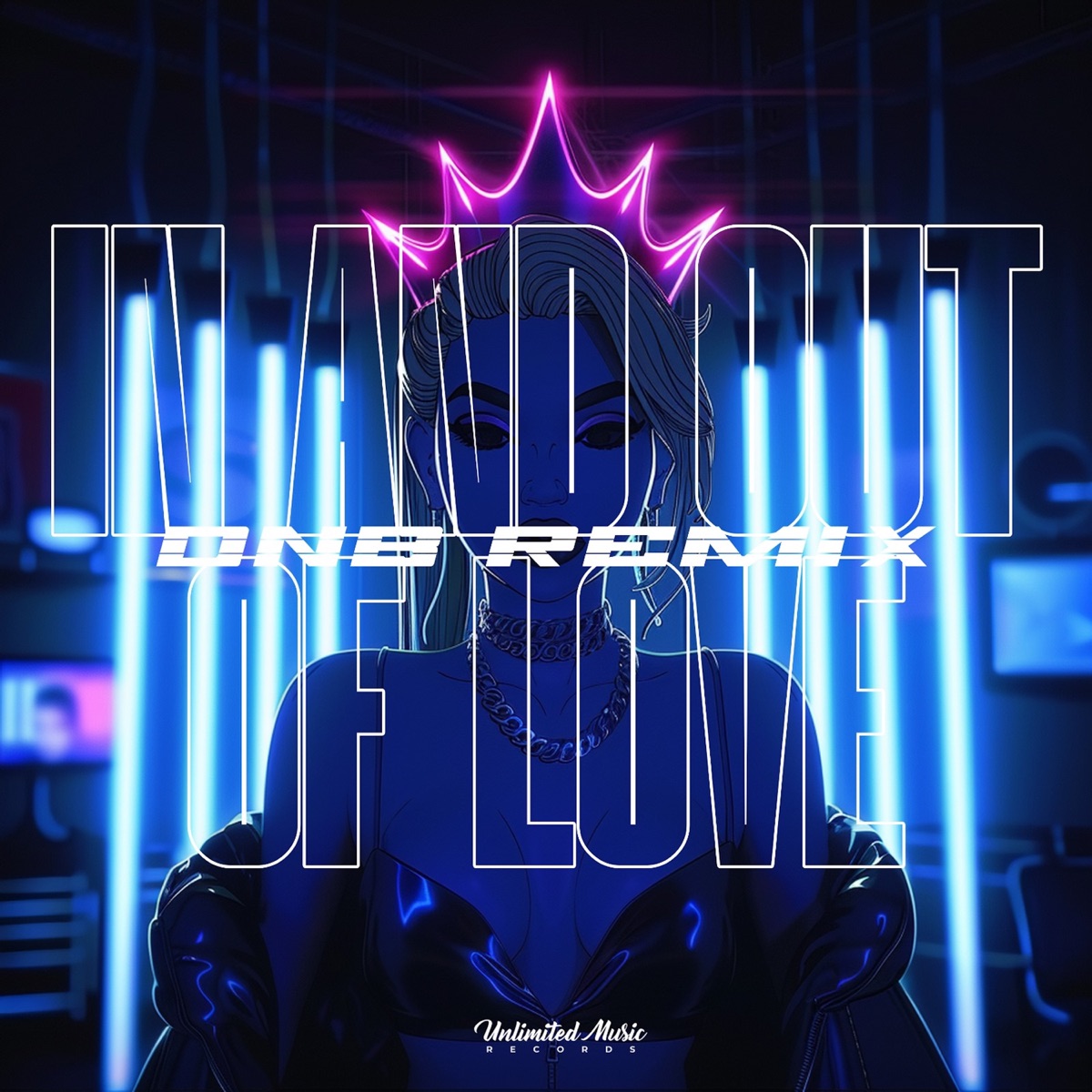 In And Out Of Love (Drum & Bass) - Single by Jungle Queen album cover