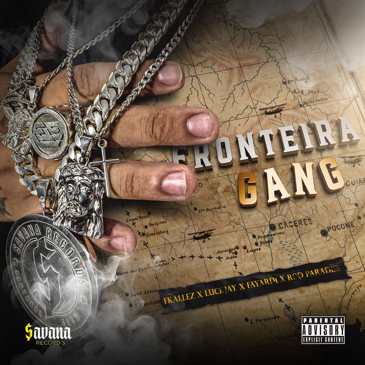 FRONTEIRA GANG - EP by LuckJay, Fayardi & FKallez album cover