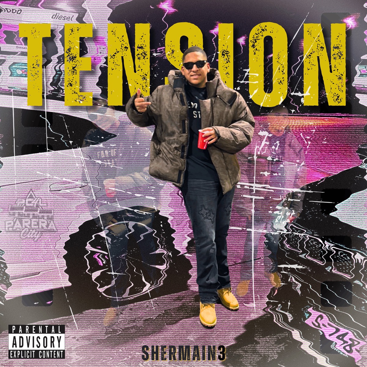 Tension - EP by Shermain3 album cover