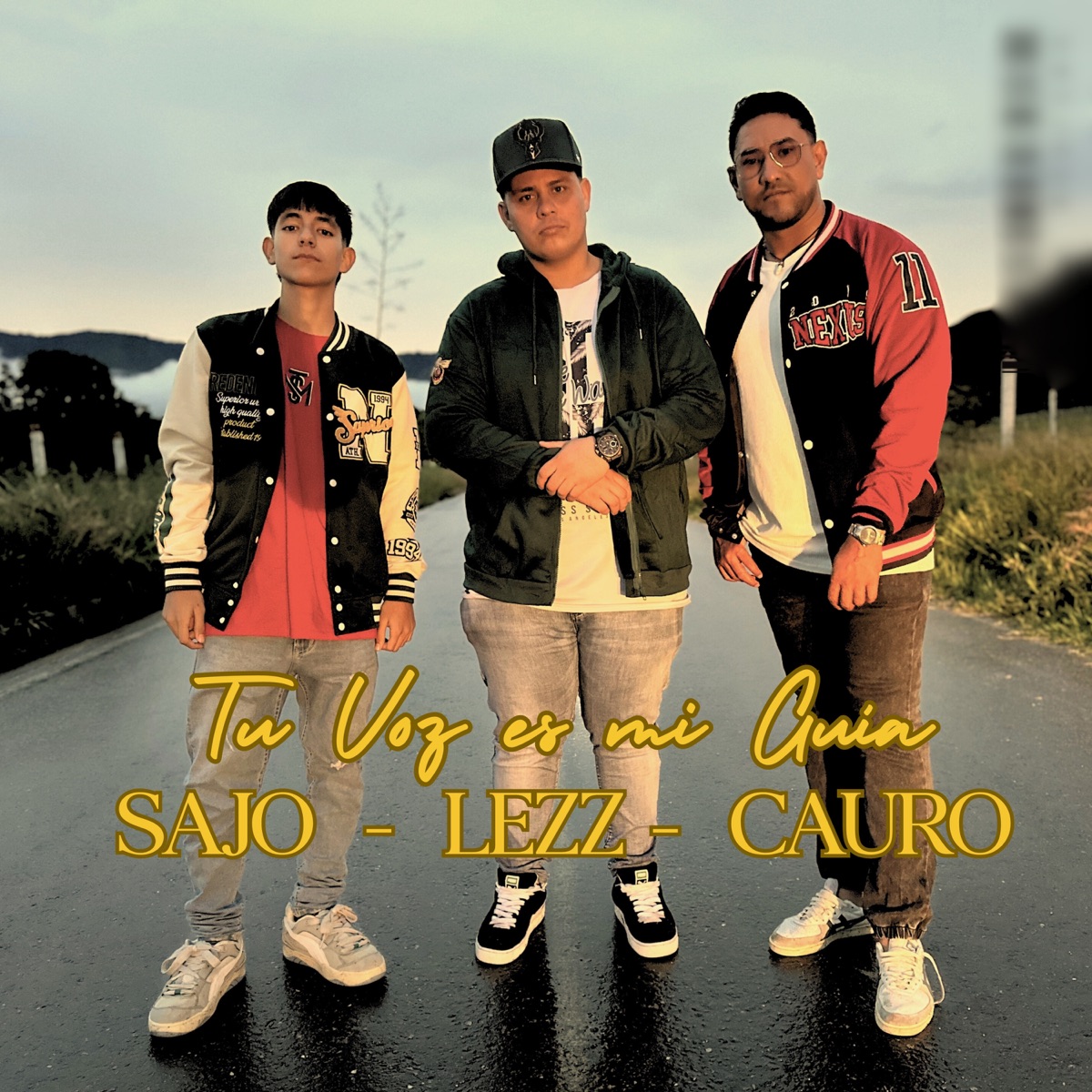 Tu voz es mi guía - Single by Lezz, Sajo & Cauro album cover