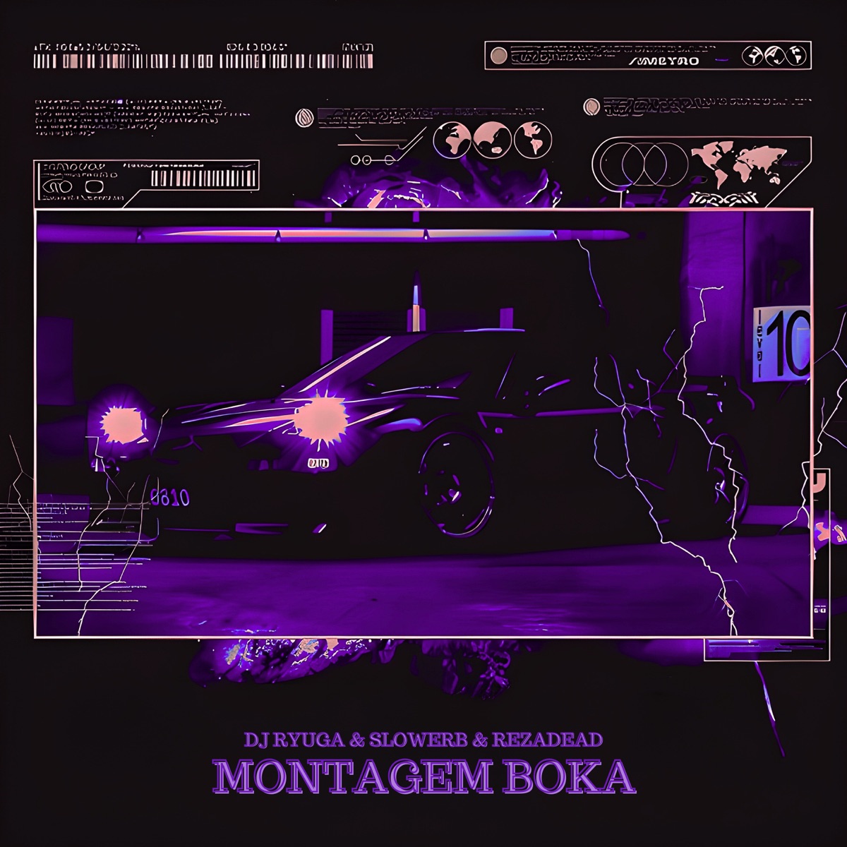 MONTAGEM BOKA (feat. Mc Magrinho) - EP by DJ RYUGA, RezaDead & SLOWERB album cover